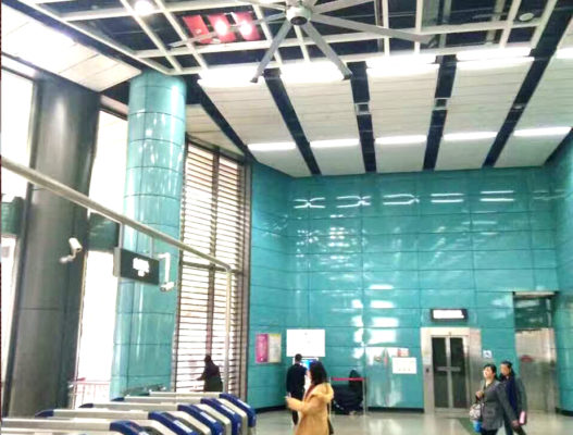 QUẠT TRẦN HVLS - NGƯỜI BẠN ĐỒNG HÀNH CÙNG FITNESS STUDIO 1 quạt trần hvls