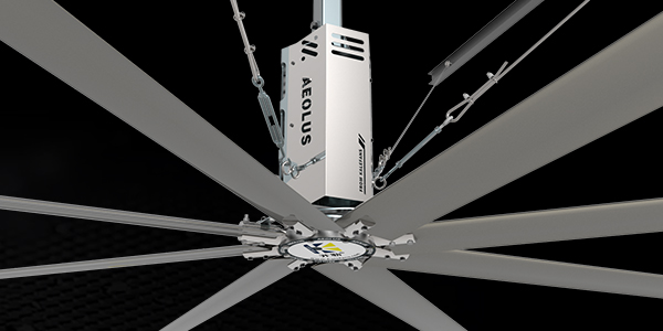 Industrial ceiling fan HVLS AEOLUS SERIES 1 AEOLUS SERIES